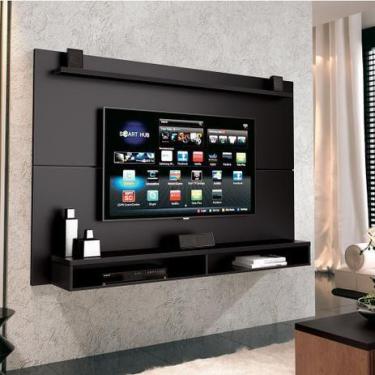 Imagem de Painel Para TV Até 65 Polegadas Maxi Preto - EDN Móveis - EDN Moveis
