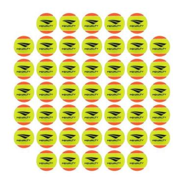 Imagem de Kit 45 Bolas Beach Tennis Penalty XXII Stage 2, Amarelo, Laranja, Únic