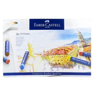 Imagem de Giz Pastel Oleoso Faber Castell Creative Studio 36 Cores