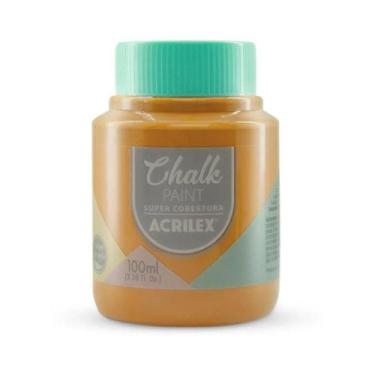 Imagem de Tinta Chalk Paint Acrilex 100ml 863 Laranja Bohemian