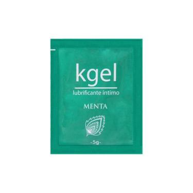 Imagem de KIT 3 Sache Lubrificante 5g K GEL, MENTA