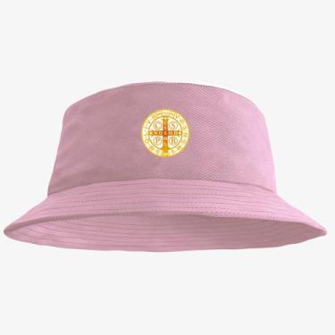 Imagem de Boné Chapéu Bucket Hat Estampado Medalha Sao Bento - MP Moda Masculina