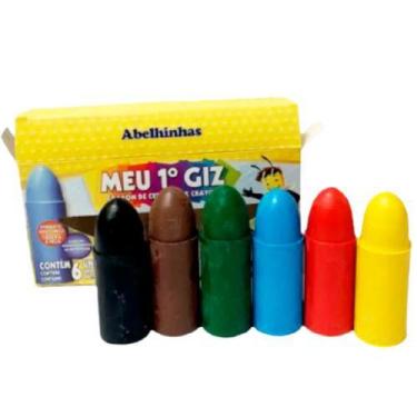 Imagem de Gizão de cera Meu primeiro Giz 6 cores Acrilex