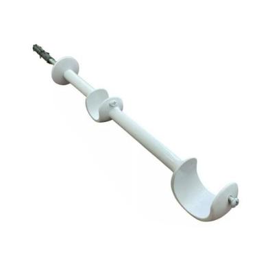 Imagem de Suporte duplo 19/28mm para varão comum - 1 unidade - ART DECORAR, Bran