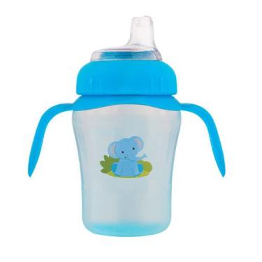 Imagem de Copo Infantil Bebê transição 240 ou 330ml Cefisa, 240ml, Azul