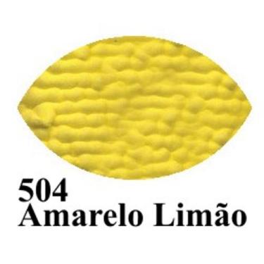 Imagem de Tinta Acripuff para Tecido Acrilex 35ml, 504 - AMARELO LIMÃO