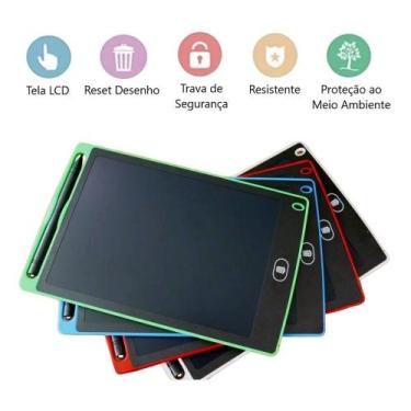 Imagem de Lousa Digital Quadro Magico Infantil Para Desenhar Escrever - Toys