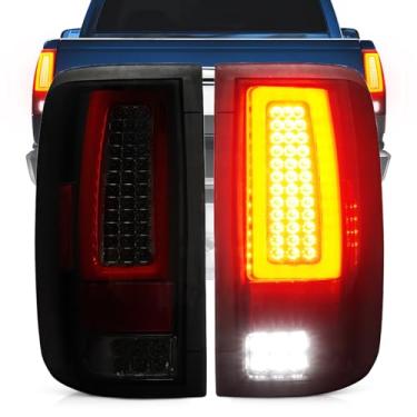 Imagem de Luz traseira de LED para Ford F-150 F150 F150 modelo estilo Fleetside 2004-2008, conjunto de lanterna traseira, par esquerdo + direito, lente transparente
