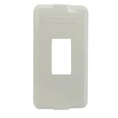 Imagem de Tampa Condulete 1 " PVC 1 Interruptor Vertical Branco WETZEL