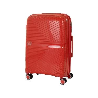 Imagem de Mala De Viagem Média 23kg 4 Rodas Travelux Grindelwald M, Vermelho