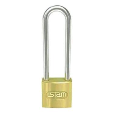 Imagem de Cadeado Latão Haste Longa 30/70mm - Stam 