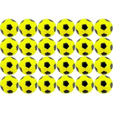 Imagem de 24x Bola De Vinil Pingo Dente De Leite Futebol Kit Atacado - Supri Lar