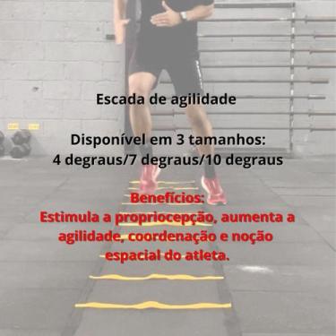 Imagem de Escada De Agilidade Para Treino Funcional  7 DEGRAUS - Endorfina