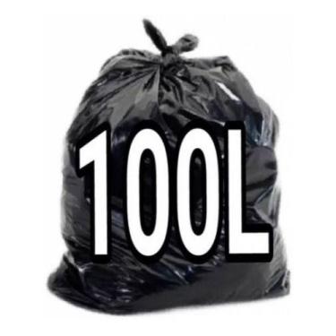 Imagem de Saco De Lixo 100 Litros Super Resistente Aproxi 2,700kg - HIGIPACK
