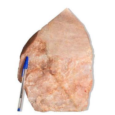 Imagem de 01 Cristal Rosa Pedra Pé e Bico Serrado 11Kg 34cm Tipo B - CristaisdeC