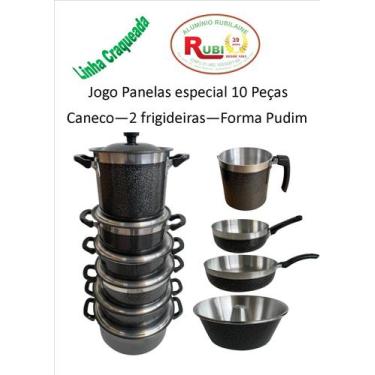 Imagem de Jogo de Panela Especial 10 Peças - Rubilaine