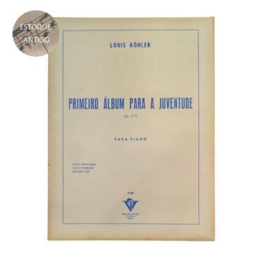 Imagem de Livro louis kohler primeiro album para a juventude op.210 para piano (