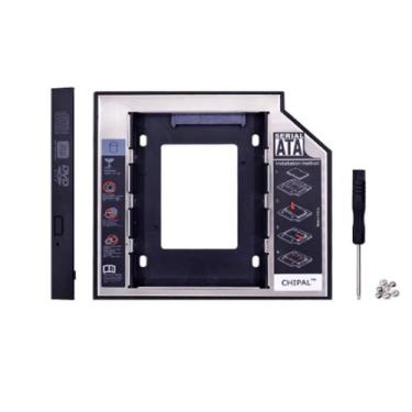 Imagem de Case Para Notebook Hd Sata 3.0 Hdd Rigido Dvd Adatador 12.7mm - DRAIK