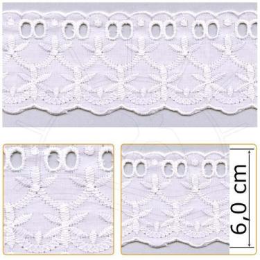 Imagem de Passa Fita PP033 001 Branco - 6,0 cm - Arte Punto