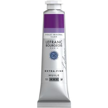 Imagem de Tinta Óleo ExtraFine Lefranc Para Tela Mineral Violet Light 40ml - Lef