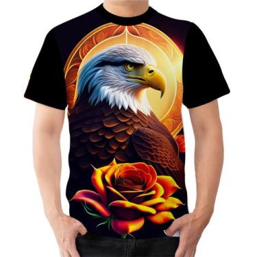 Imagem de Camiseta Camisa Ads  Águia Ave Guerreiro Gavião 2 - Fabriqueta, P