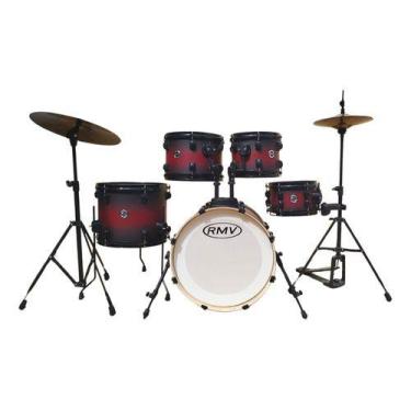 Imagem de Bateria Rmv Infinity 18, Bordô