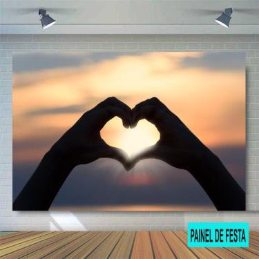 Imagem de Painel De Festa Decoração Dia Dos Namorados Encontro De Casais - Shopp