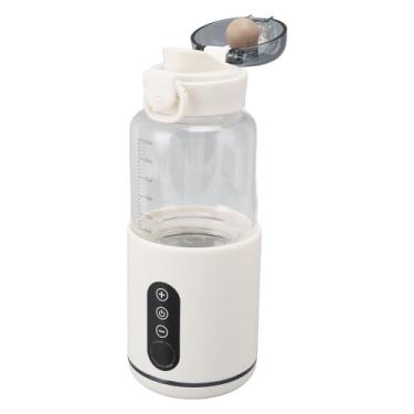 Imagem de Aquecedor de Mamadeiras Portátil, Aquecedor de água e Leite Sem Fio de 300ML Recarregável por USB para Fórmula de bebê, Chaleira Elétrica de Grande Capacidade para Hotéis de Viagem