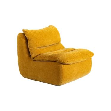 Imagem de Compression Sofa，Living Room Chaise Lounge Indoor,Comfy Reading Chair，Small Modern Sofa，forLiving Room,Bedroom,Apartment and Office,(Yellow)