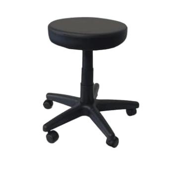 Imagem de DVL OFFICE, Cadeira Mocho Sem Encosto - Base Preta Cores Disponíveis:Branco