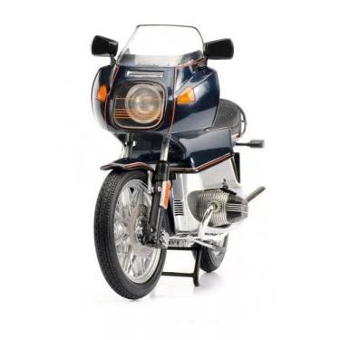 Imagem de Miniatura Moto Schuco Bmw R 100 Rs Escala 1/10 Sup Detalhada, Azul, Ma