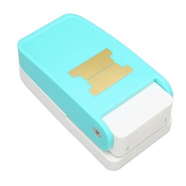 Imagem de Máquina de Relevo de Marcador de Marcação, Ferramenta de Rótulo de índice Máquina de Fazer Auto -fabricação, Guia Punch Samps Notepad Separator Página para Cartão de Visita Photo