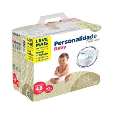 Imagem de Fralda Infantil Personalidade Total Care XG com 48 unidades - Personal