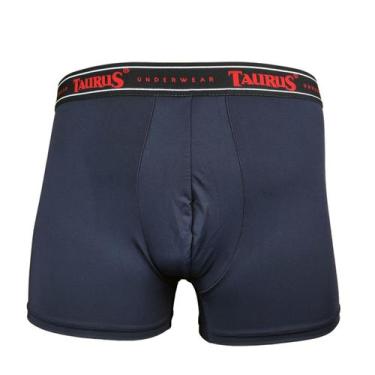 Imagem de Cueca Boxer Masculina Microfibra Poliamida Toque Gelado Taurus Plus Si