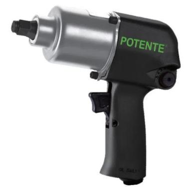 Imagem de Chave de impacto pneumatica 1/2" 79,6kf c/10 soquetes c/maleta potente
