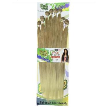 Imagem de Cabelo 100% Orgânico estilo Lisa 70cm 300g 8 Telas - GM Hair, T27-613