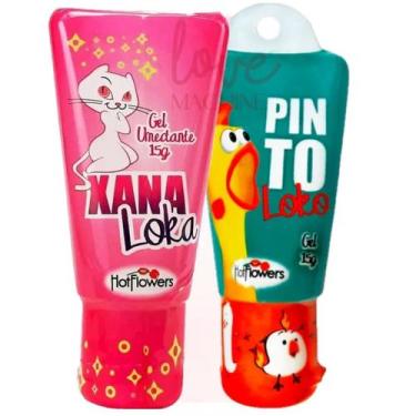 Imagem de Kit Gel Massageador Íntimo Lubrificante Deslizante Excitante Feminino 