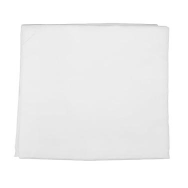 Imagem de Tela de fundo virtual opaca dobrável para estúdio de vídeo de retrato, pano de fundo dobrável de poliéster para fotografia de produto (branco)