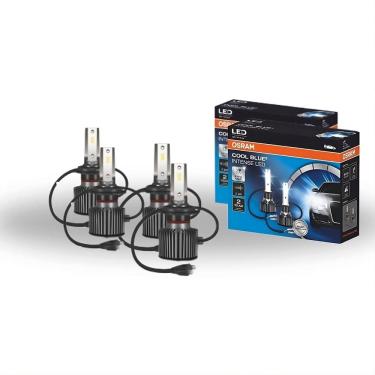 Imagem de KIT 4 LÂMPADAS OSRAM LED Cool Blue Intense UM par H1 +  UM par H7