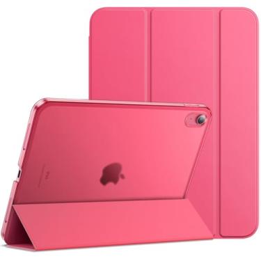 Imagem de JETech Capa para iPad (A16) 11ª/10ª Geração (2025/2022), Case Rígida de Suporte Fino com Despertar/Sono Automático (Rosa)