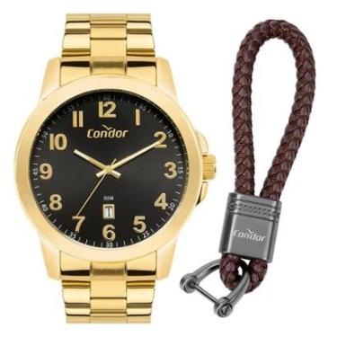 Imagem de Kit Condor Masculino Dia A Dia Dourado - CO2115NAN/K4P-Masculino