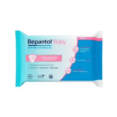Imagem de Lenco Umedecido Bepantol Baby Com 48 Unidades