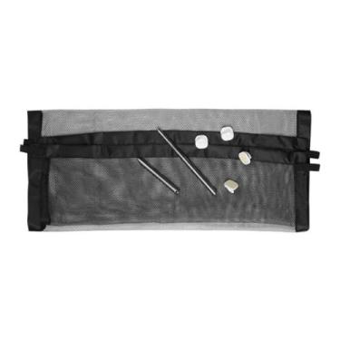 Imagem de Grade de Proteção Retrátil, 182 x 76 cm, Tela de Segurança para Bebês e Pets, Preta