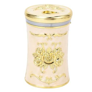 Imagem de Porta -de -de -Dente Vintage, Caixa de Dente Retro de Estilo Europeu Dispensador de Dente Decorativo para Casas Hotéis Restaurantes Escritórios Cafés Ktvs Bares Varandas (ouro