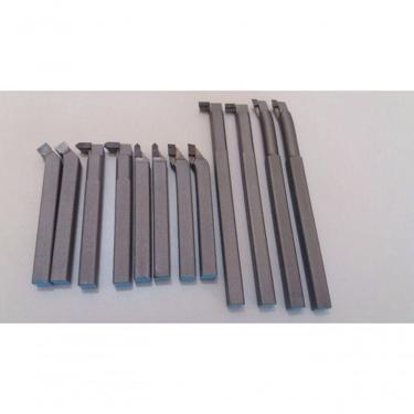 Imagem de Ferramenta Soldada Interno/externo 10x10 - Mini Torno 12 Pçs