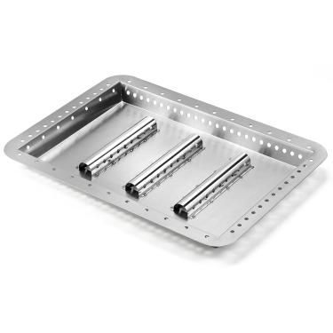 Imagem de Substituição de bandeja de carvão G421-0200-W1 para churrasqueira Charbroil Gas2coal 463340516 463370519 463336818 Panela de carvão a gás 2 carvão 3 queimadores Coletor de cinzas 466370516 463341918