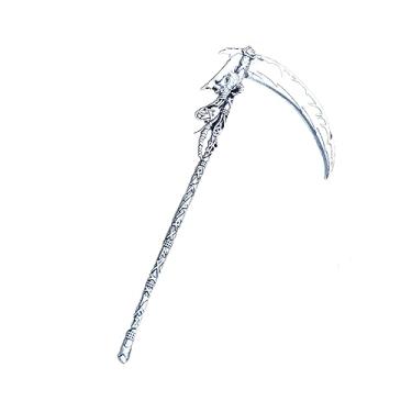 Imagem de Grampo de cabelo com foice gótica, acessório de fantasia wiccana, bruxa, pagã, oculto, magia pagã