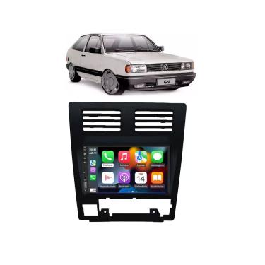 Imagem de Kit Multimídia Gol Parati Saveiro 88 / 95 Voyage 90 / 97 7 Pol CarPlay AndroidAuto Sem fio - FirstOption 8100