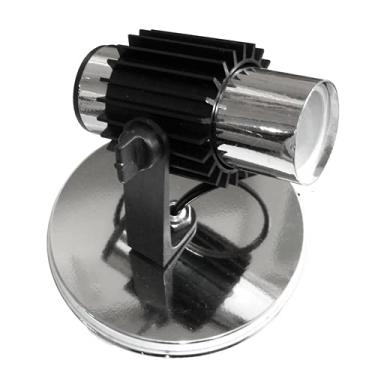 Imagem de SPOT 1E27 ALETADO CROMADO