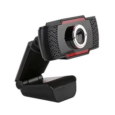 Imagem de Webcam Slide 1080p HD com microfone | Câmera de computador para chamadas de vídeo, aprendizado remoto, trabalho em casa, webcam para streaming | Câmera Web para computador desktop | Tripé para câmera
